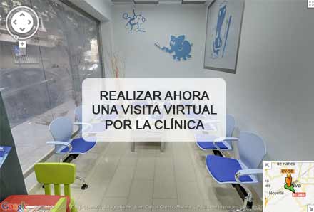 Pulsa aquí para realizar ahora una visita virtual por la clínica