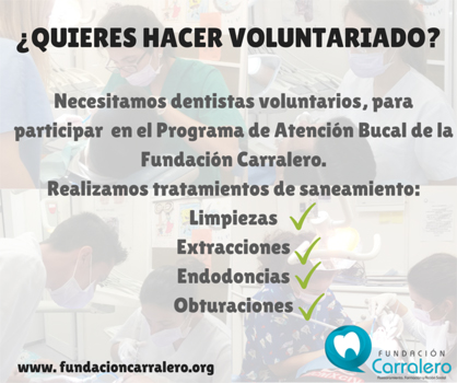Fundación  Carralero necesita voluntarios